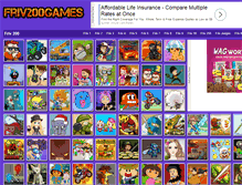 Tablet Screenshot of friv200games.net